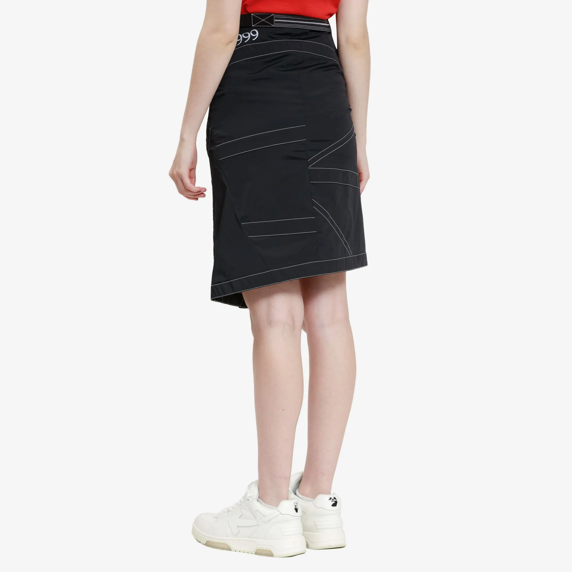 Womens Nylon Parachute Skirt