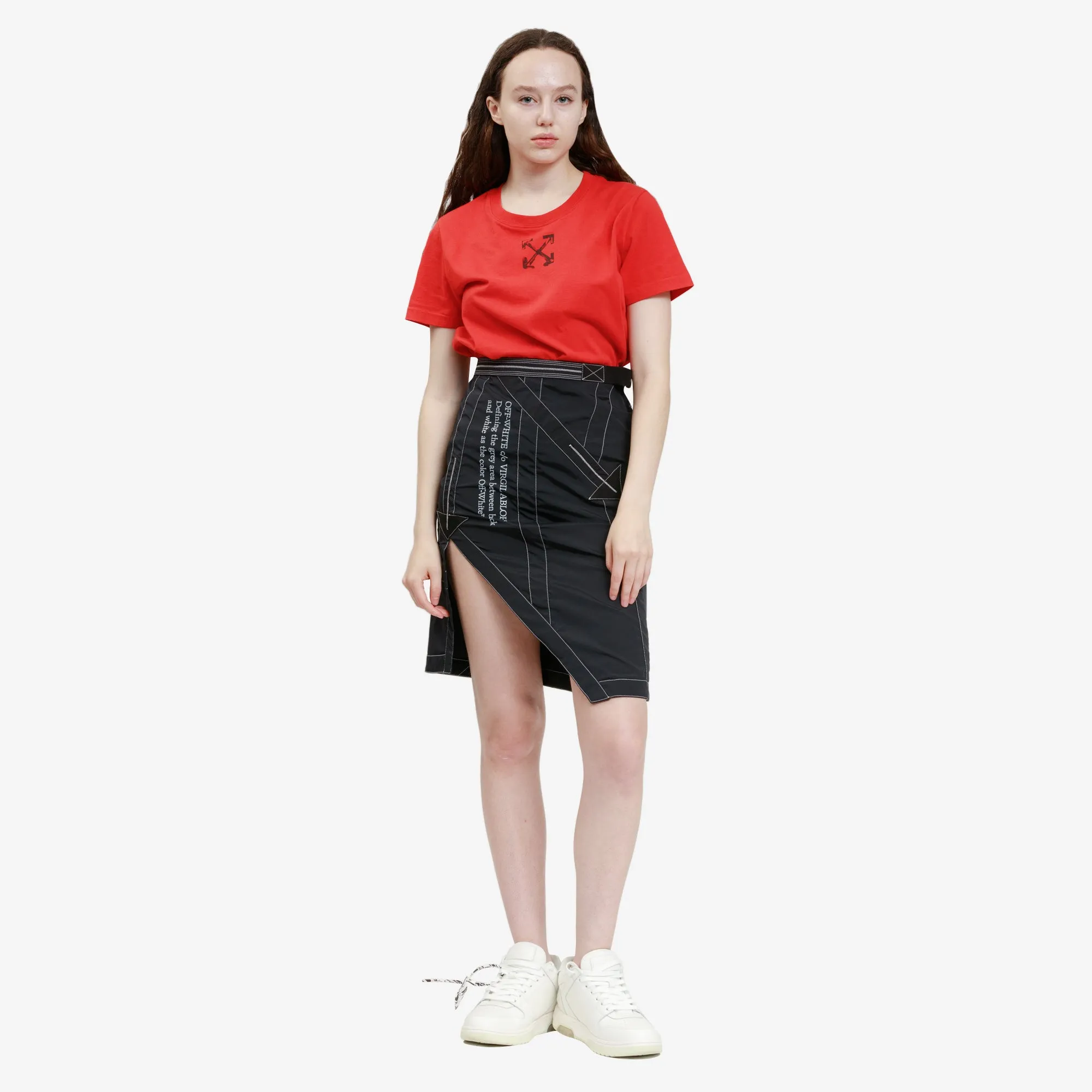 Womens Nylon Parachute Skirt