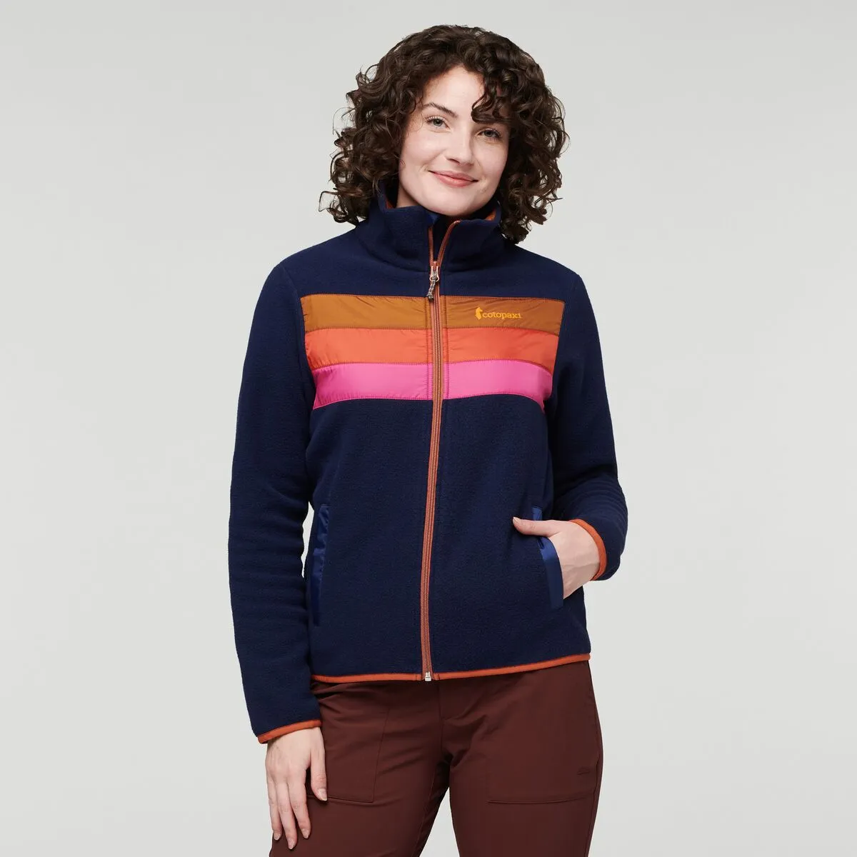 W's Teca Fleece Full-Zip Jacket - 100% recycled polyester