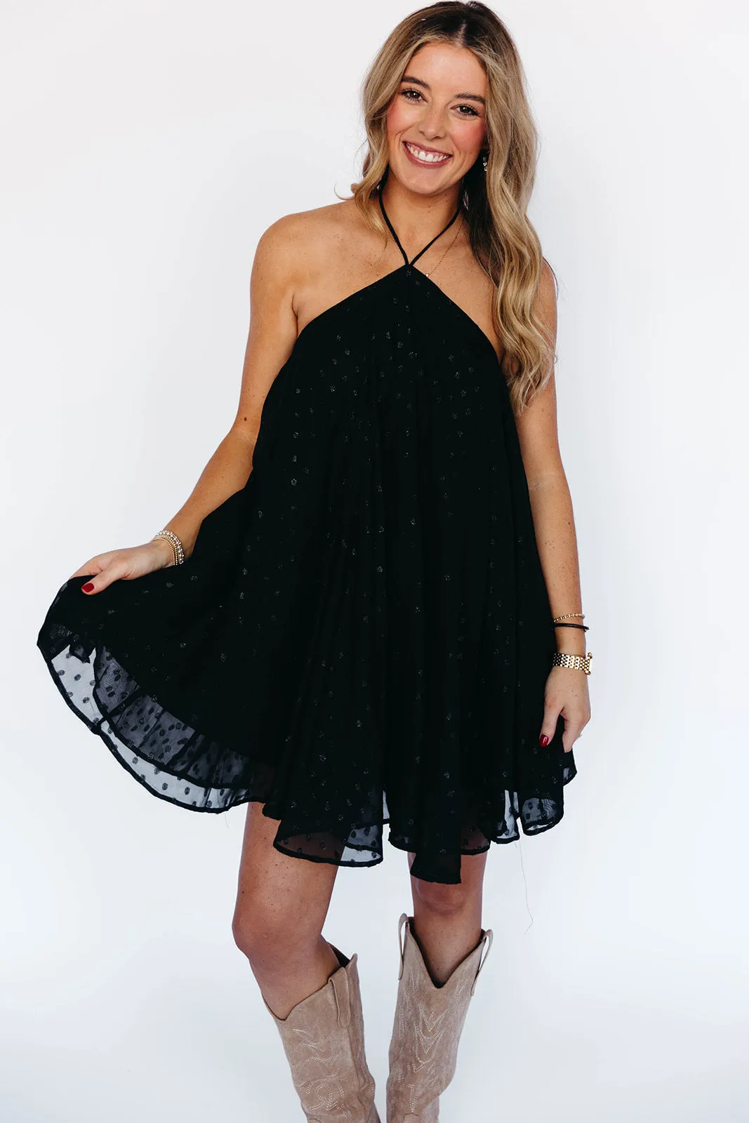 Wynn Mini Dress - Black