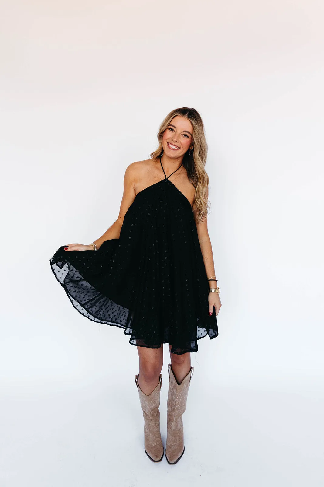 Wynn Mini Dress - Black