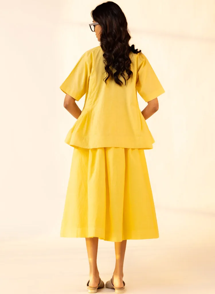 Yellow Peasant Skirt