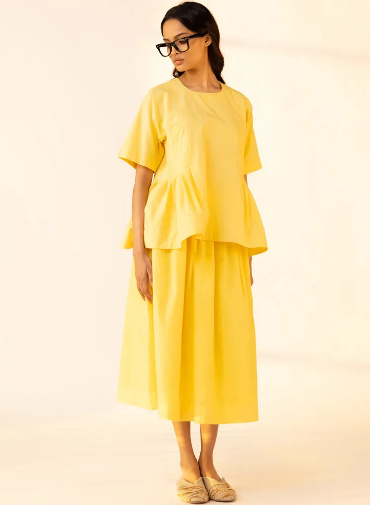 Yellow Peasant Skirt