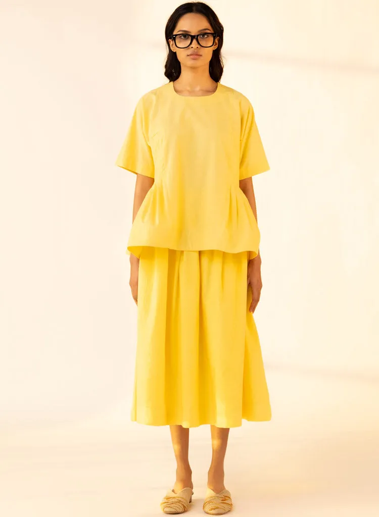 Yellow Peasant Skirt